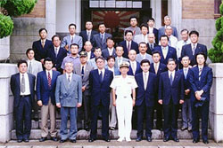 自民党青年局、舞鶴海上自衛隊を視察