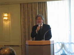 西田昌司議員を囲む女性の会