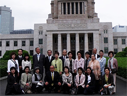 自民党宇治支部女性局が国会見学
