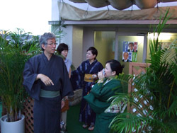 納涼の夕べビアパーティー