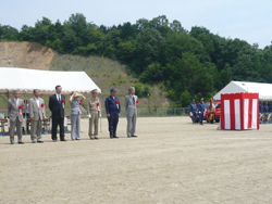 宮津与謝支部消防操法大会に出席