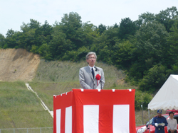 宮津与謝支部消防操法大会に出席