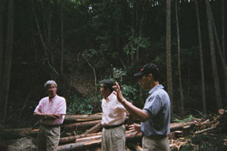 日吉町森林組合　視察