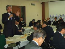 自民党税制調査会にて発言