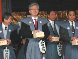 六波羅蜜寺 節分会追儺式･福豆撒き