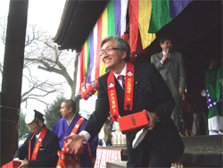 千本釈迦堂 おかめ福節分会