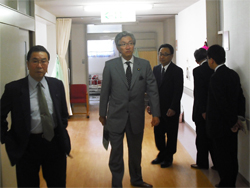 美山育成苑を見学しました 