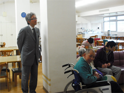 美山育成苑を見学しました 