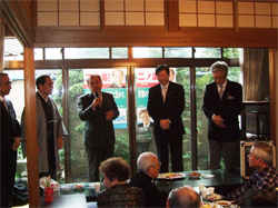 西田後援会恒例の新年おでん会