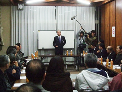 小沢民主党幹事長の不動産取得問題でテレビ東京の取材