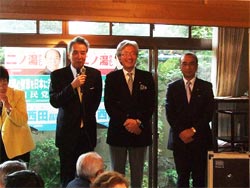 西田後援会恒例の新年おでん会