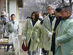 参議院予算委員会での視察