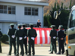 陸上自衛隊祝園弾薬支処・祝園分屯地創立50周年記念式典