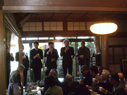 西田後援会恒例の新年おでん会