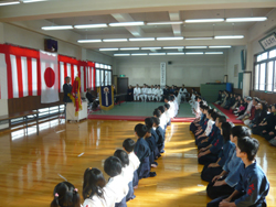 九条少年柔剣道愛好会鏡開き