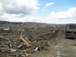 自民党参議院議員有志での被災地激励