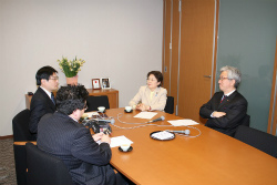 ラジオ時事対談（ラジオ日本）にて山谷先生と対談