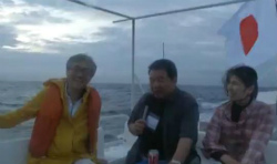 尖閣諸島沖での漁業活動