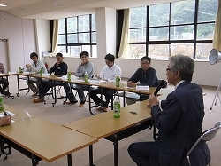 伊根町伊心塾にて国政報告