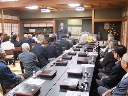 西田昌司与謝野町後援会ならびに自民党与謝野支部懇談会