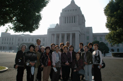 自民党南支部女性局が国会見学