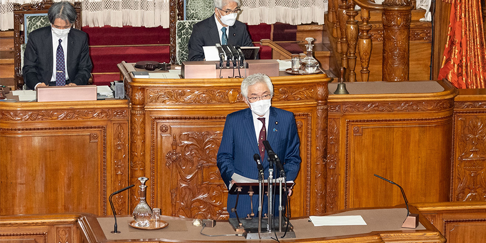 西田昌司 国会にて1