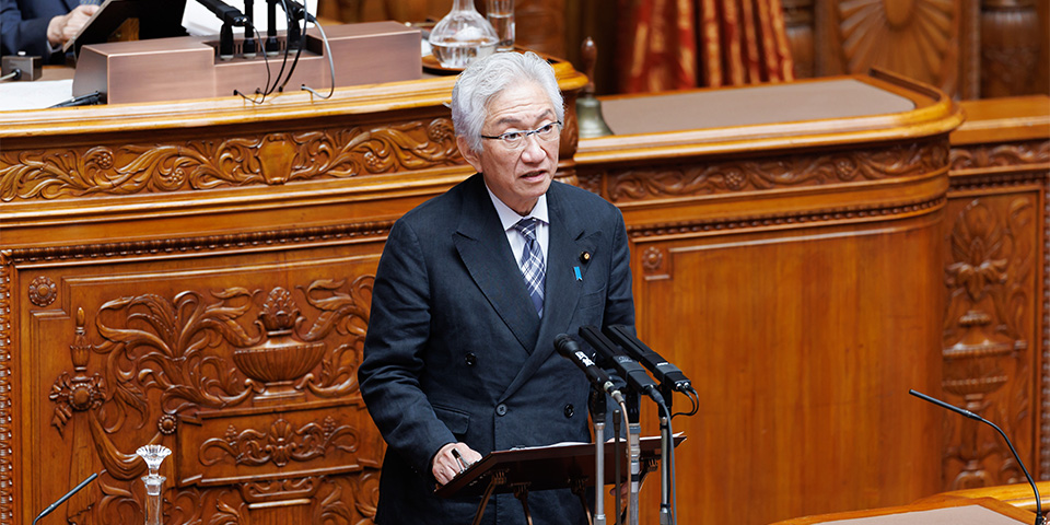 西田昌司 国会にて1